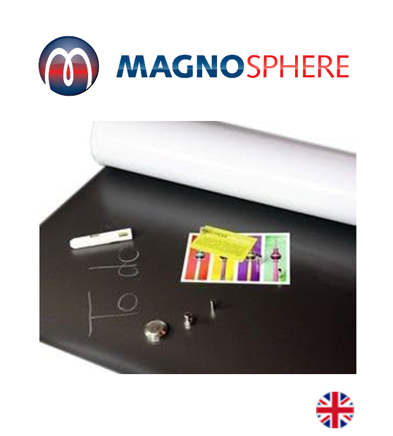 Foglio Ferroso Flessibile FerroFlex® Ultra Con Adesivo - Larghezza 620 Mm, Spessore 0,7 Mm - 1 Metro Di Lunghezza - Attira I Magneti