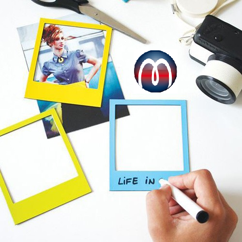 Fridge Photo Magnet, Square Magnetic Picture Frames Refrigerator Magnet