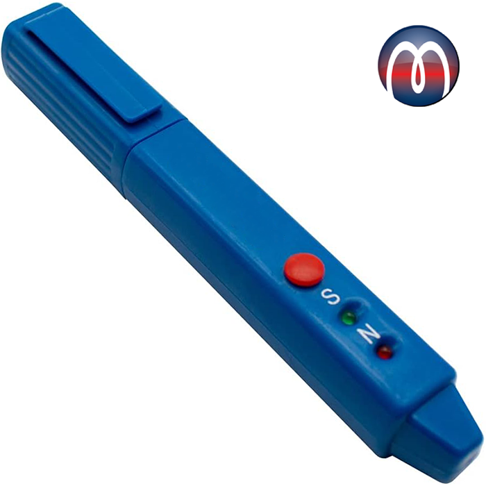 Portable Magnetic Polarity Tester Pole Detector Identifier LED Indicator Device