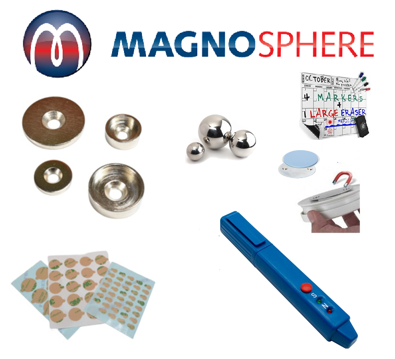 Magnets for Whiteboards, Teslameter, Steel Balls, Fly Screen Mesh, Magnetic Pole Tester, Magnetic Smoke Detector