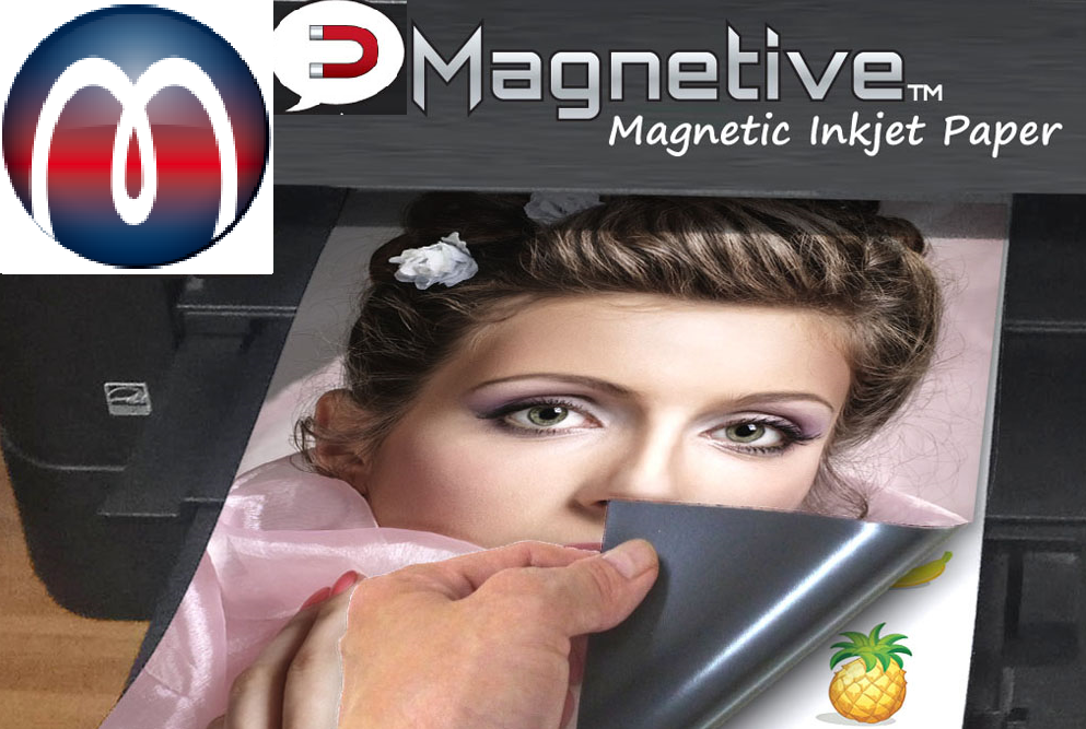 A4 Inkjet Printable Magnetic Sheet, Printable Magnet Flexible Magnetic Inkjet Printing , A4 Magnetic Photo Paper matte, Blank Magnetic Sheets for Advertising Signage, Inkjet Printable Magnetic Paper