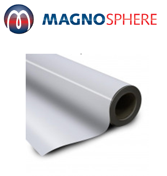 Magnetic Sheet White Gloss PVC, Gloss White Vinyl Magnetic Sheet, Magnet Sheeting Gloss White Vinyl, flexible magnet sheeting gloss white-vinyl