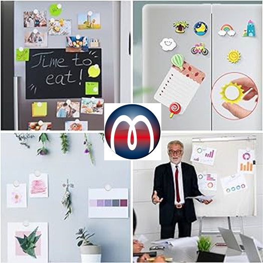 Magnets For The Office, Color Magnets For Whiteboards, Fridge Magnets, Colors Magnets Strong Magnets Heavy Duty Whiteboard Magnets, Round and rectangular Magnets Colourful Fridge Magnets for Crafts, Whiteboard, Fridge, Notice Boards, Magnets for Magnetic Message