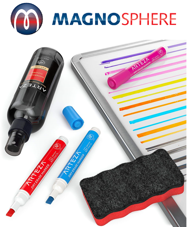 Whiteboard Starter Kit, Whiteboard Magnetic Accessory Kit, Pens, Eraser, Cleaning Fluid, Magnets, Magnetic Board Eraser, Whiteboard Surface Cleaner, Magnetic Whiteboard Gridding Tape, Magnetic Pen Holder, Wall Stickers