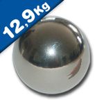 Neodymium Sphere Magnet Ø 30 mm, NdFeB N40, strong rare earth ball Magnet, Chrome - holds 12,9 kg