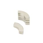 Neodymium N42 Arc Segment Magnet R. 20 mm r. 12,5 mm x 5 mm 90° Degree - holds 5 kg⭐⭐⭐⭐⭐