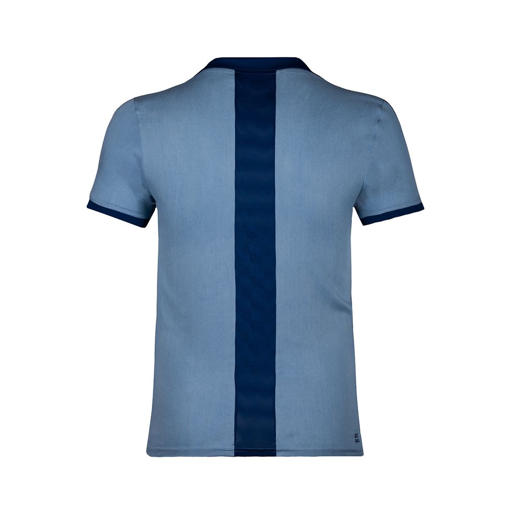 MASON JEANS TECH POLO - JEANS/DARK BLUE | BIDI BADU OFFICIAL