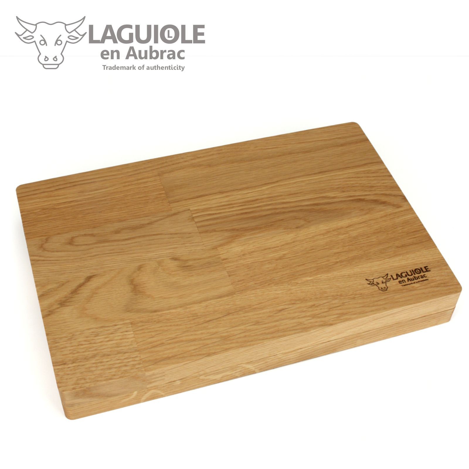Laguiole en Aubrac - 2 Steakmesser + 2 Gabeln - Pistazie - Besteck