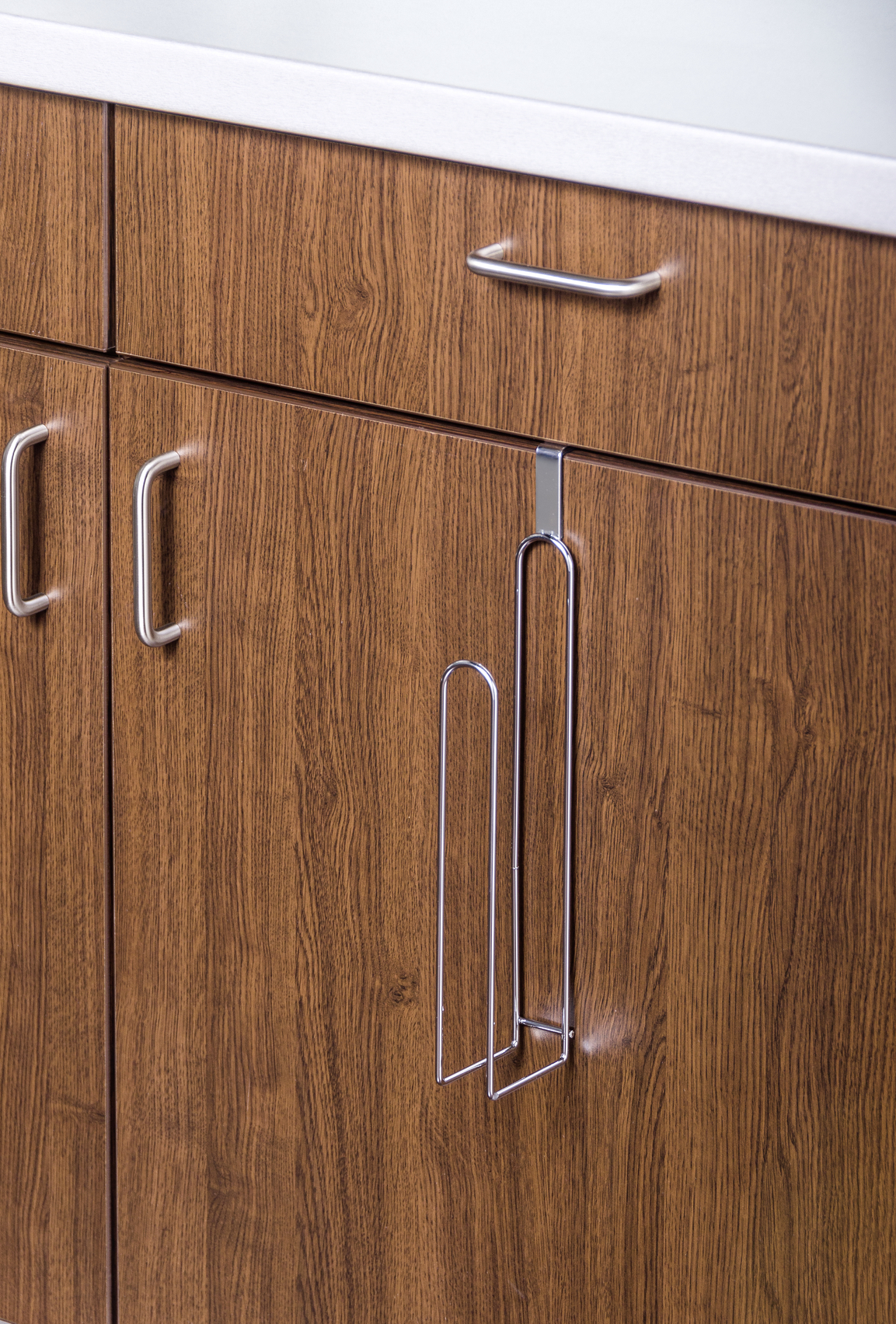 WENKO Schranktür Küchenrollenhalter Küchenpapierrollenhalter Papier