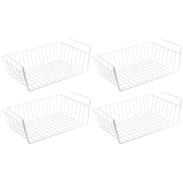 4x Metall Schrank Korb zum Einhängen Einhängekorb Aufbewahrungskorb