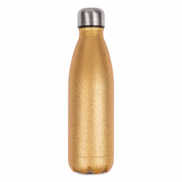 Edelstahl-Thermoflasche 500 ml Spark Glitzer Bunt Flasche To-Go