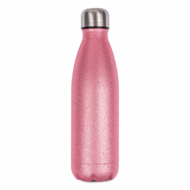 Edelstahl-Thermoflasche 500 ml Spark Glitzer Bunt Flasche To-Go