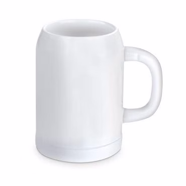 Bierkrug 0,5 kühles Bier Sublimation Radler 500ml Rohling Geschenk Krug Keramik