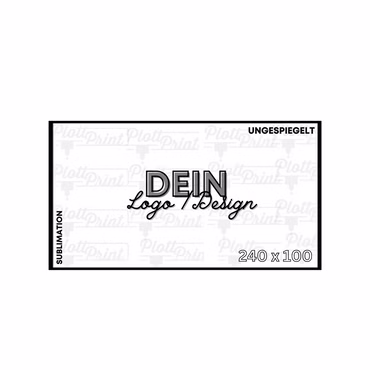 Sublimationspapier für die Sublimation mit deinem Foto, Logo oder Design bedruckt 