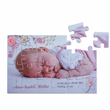 Kartonpuzzle rahmenlos | diverse Größen Sublimation