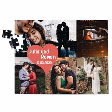 Kartonpuzzle rahmenlos | diverse Größen Sublimation