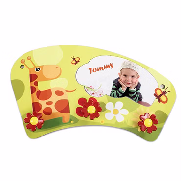 Wandgarderobe Kindergarderobe mit 3 Haken Sublimation Rohling