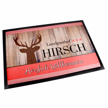 Fußmatte rutschfest zum sublimieren unbedruckt versch. Größen