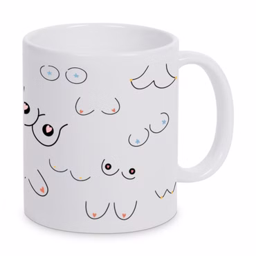 Busen Tasse - mit verschiedenen Brüsten