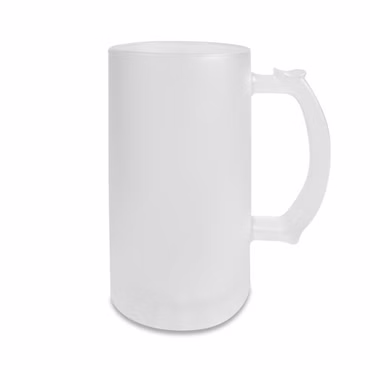 Glasbierkrug satiniert 16oz Sublimation