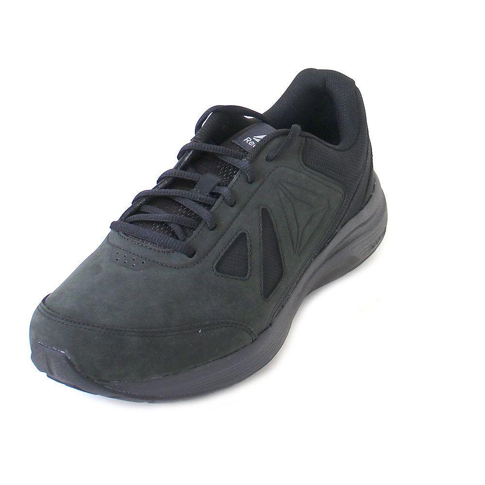Reebok Walk Ultra 6 DMX MAX RG 4E, Herren Walking Schuhe Reebok Walk Ultra 6 DMX Max BlackAlloy schwarze Schuhe