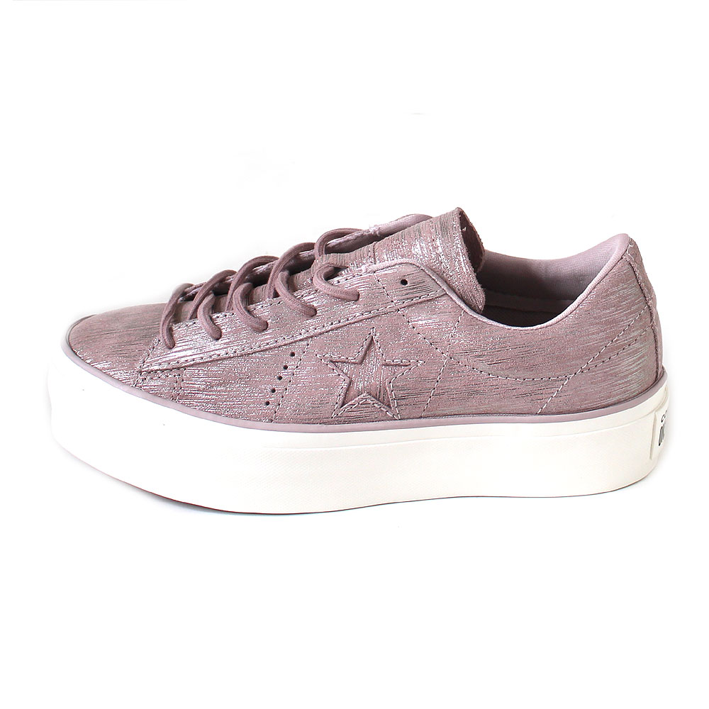 Converse One Star Platform Ox diffused taupesilveregret 14485 Converse One Star Platform Ox diffused taupesilveregret 14485