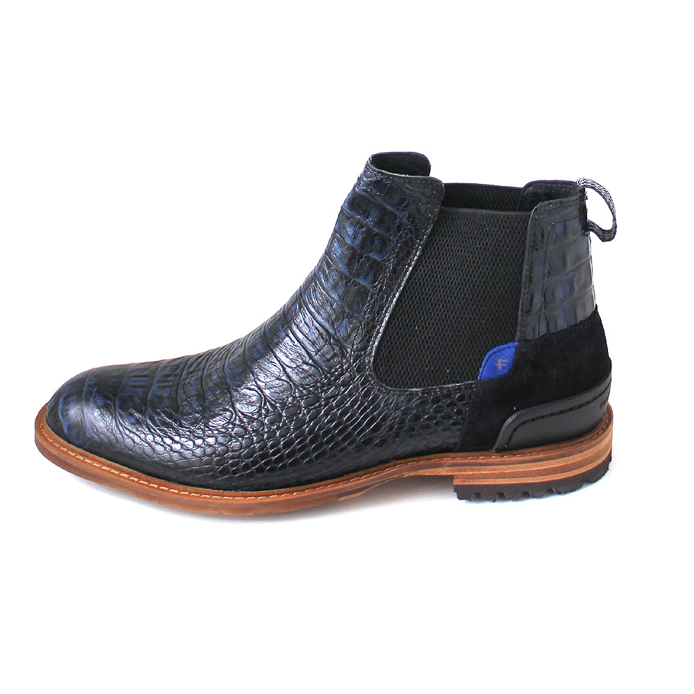 Floris van Bommel P0619, Herren Chelsea Boots, Kalbsleder ...