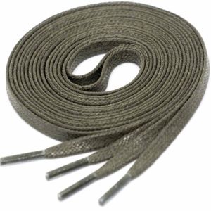 AUBERGINE 4 mm breite flache gewachste Schnürsenkel