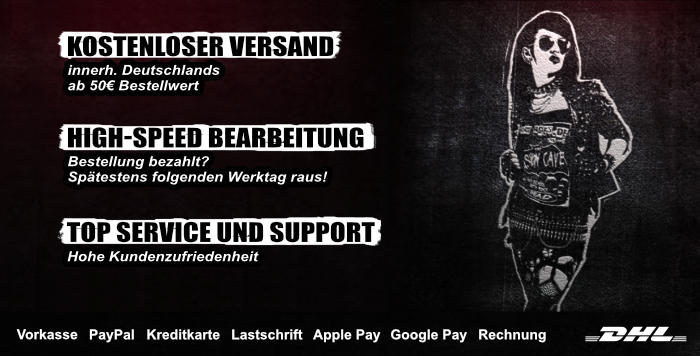 Zahlungsarten und Versandinfos