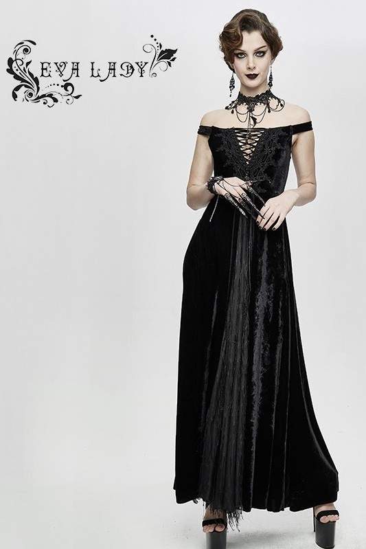 Lace velvet dress Clearance