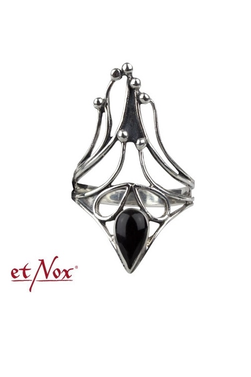 Orecchini Donna EtNox Black Romantic | Gioielli Stile Rock E Gothic Nero/Argento