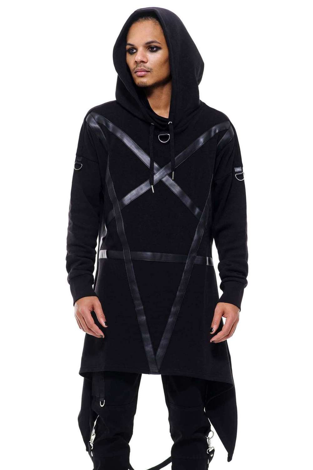 long line hoodie
