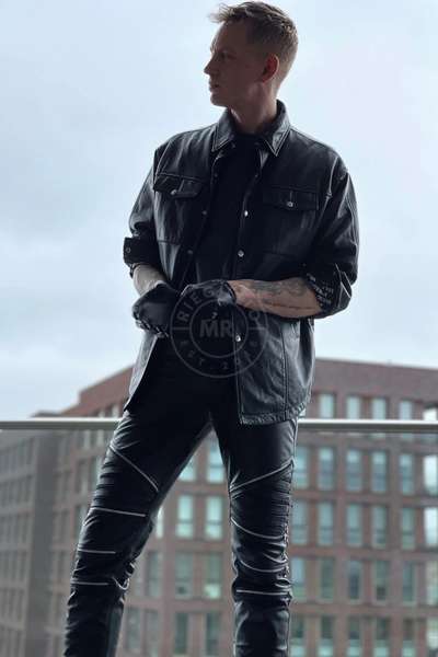 Mr. Riegillio - Leather Zipper Pants | Dark Ages