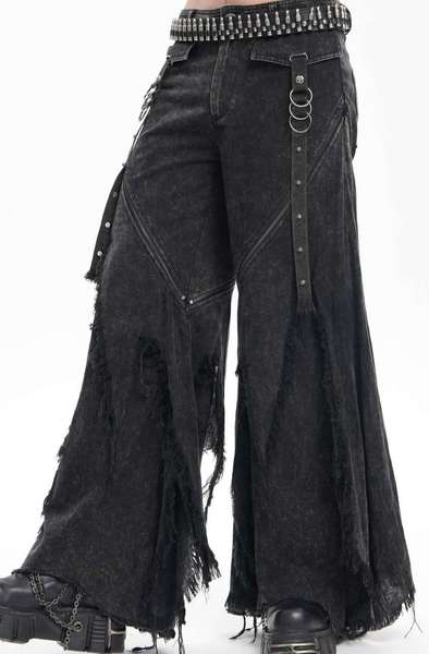 パンツ all damage devil black denim pants devil black over denim pants - privatelookbook | 60% - Asian