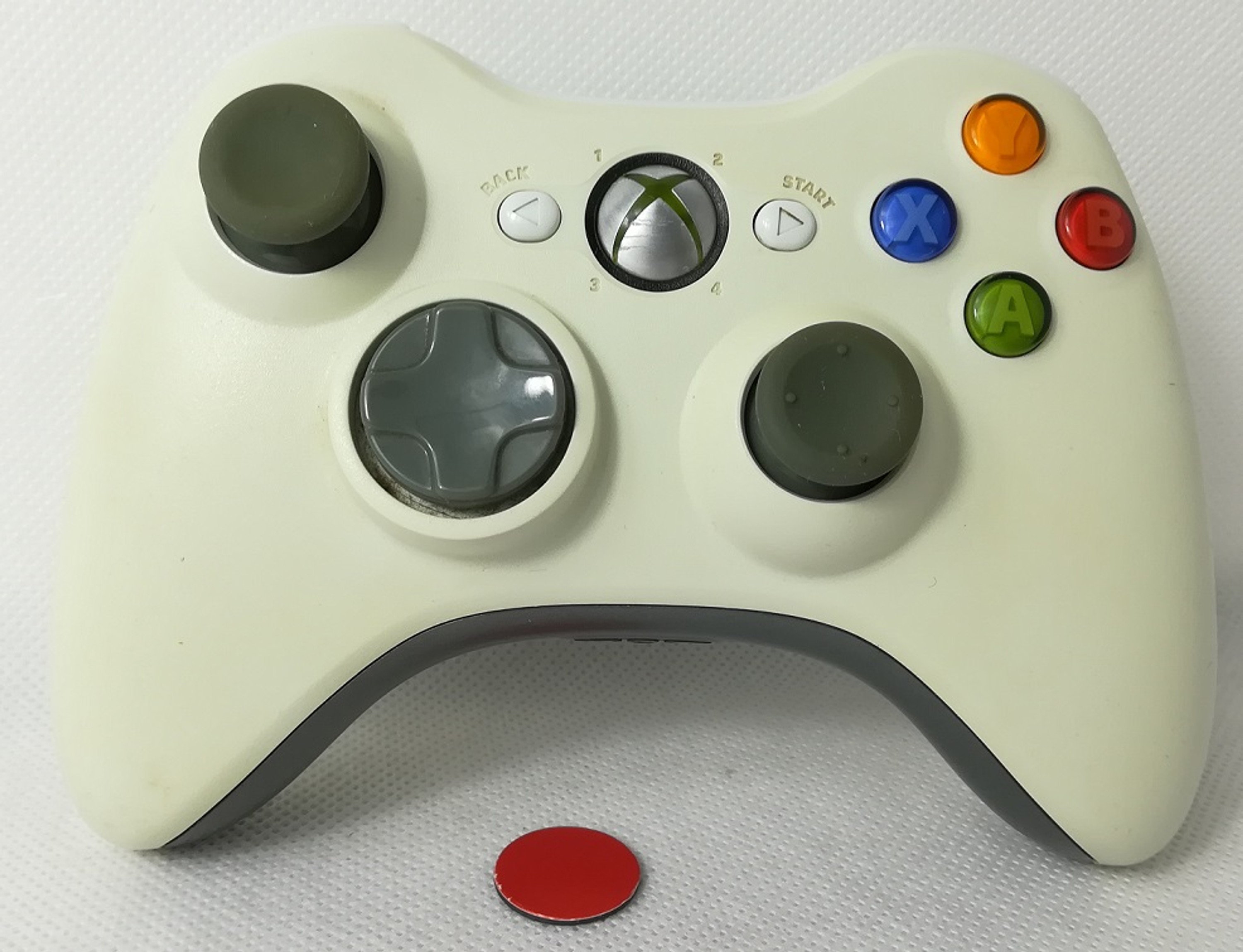 Original xbox 360 Wireless Controller Gamepad weiß gebraucht Gut