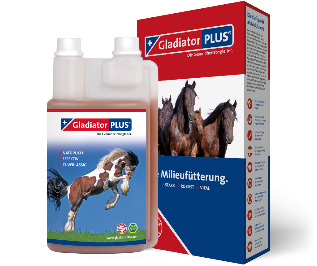 GladiatorPLUS Pferd Milieufütterung