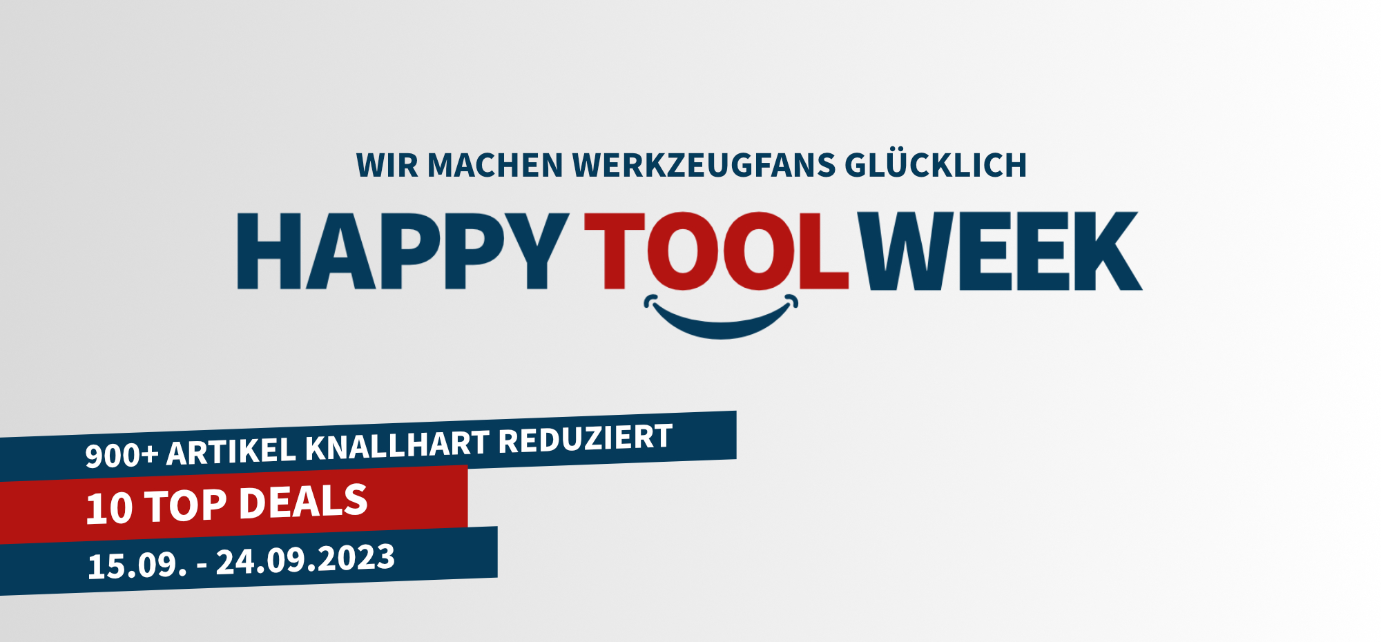 Happy Tool Week - das Shoppingevent