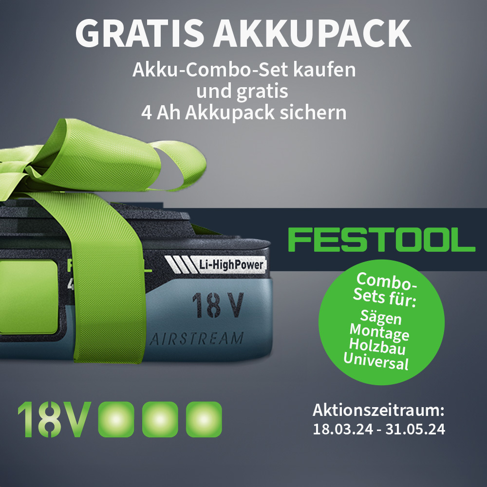 Festool Akku Aktion 2024