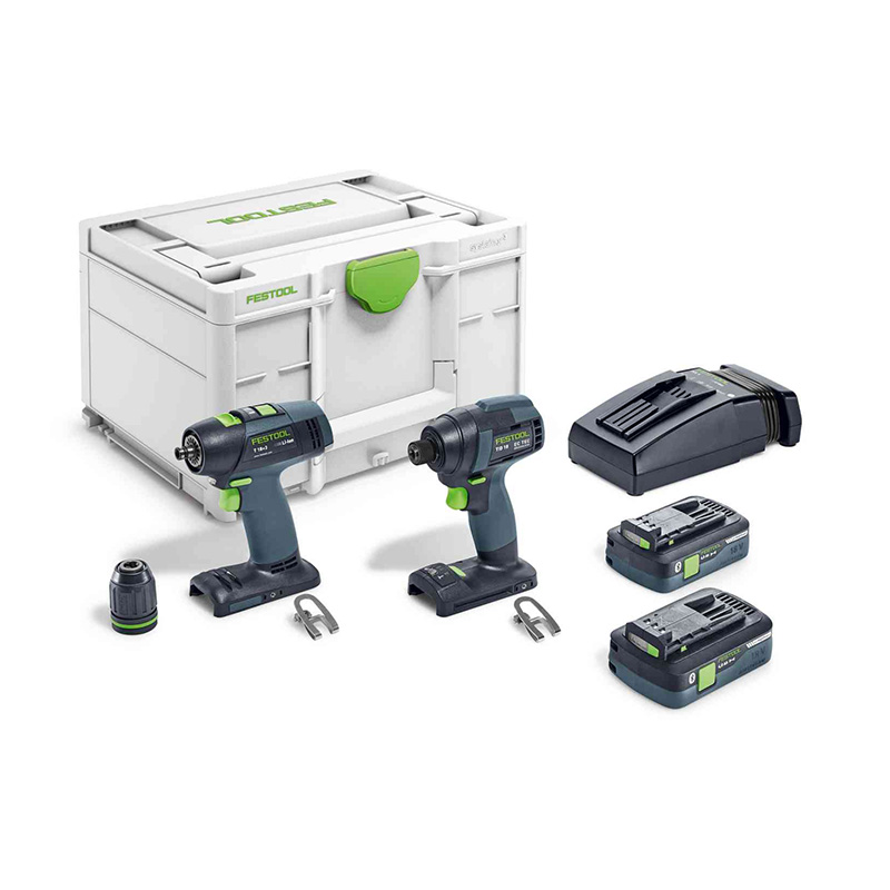 Festool Schrauber- und Bohrer-Set TID 18 HPC