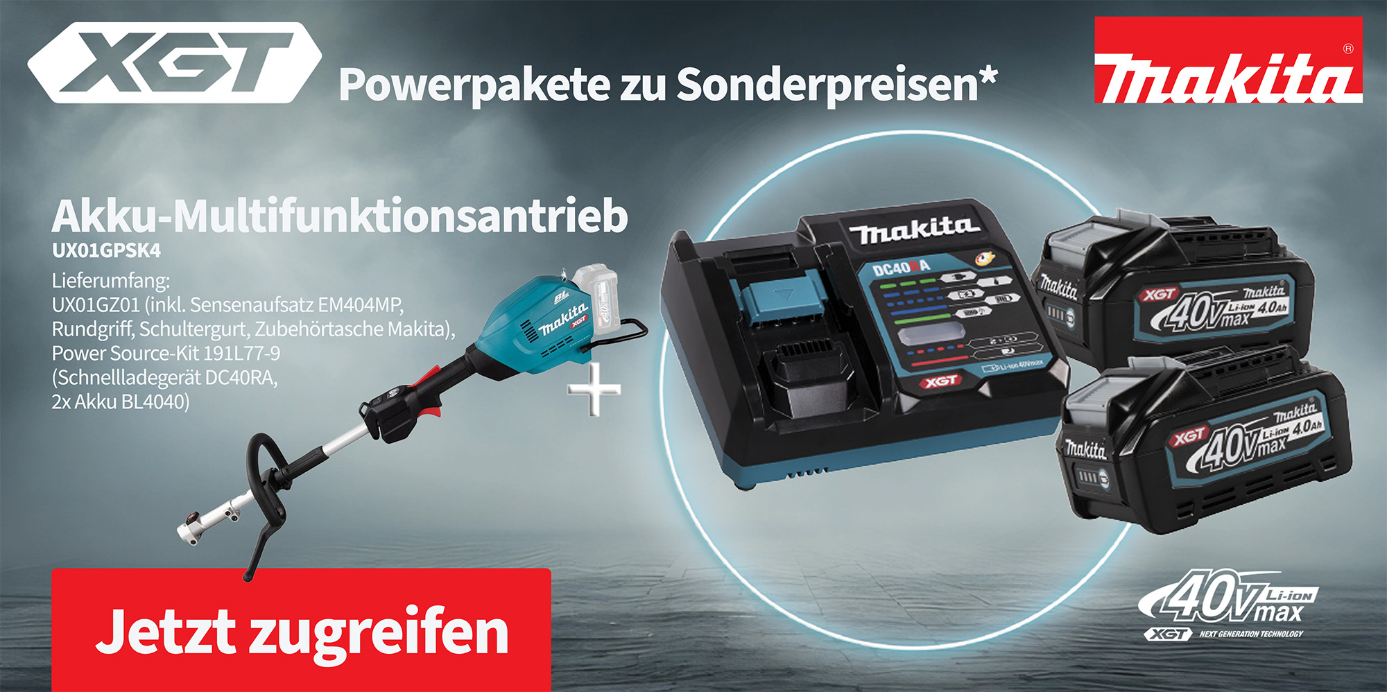 Makita XGT Bundle Multifunktion