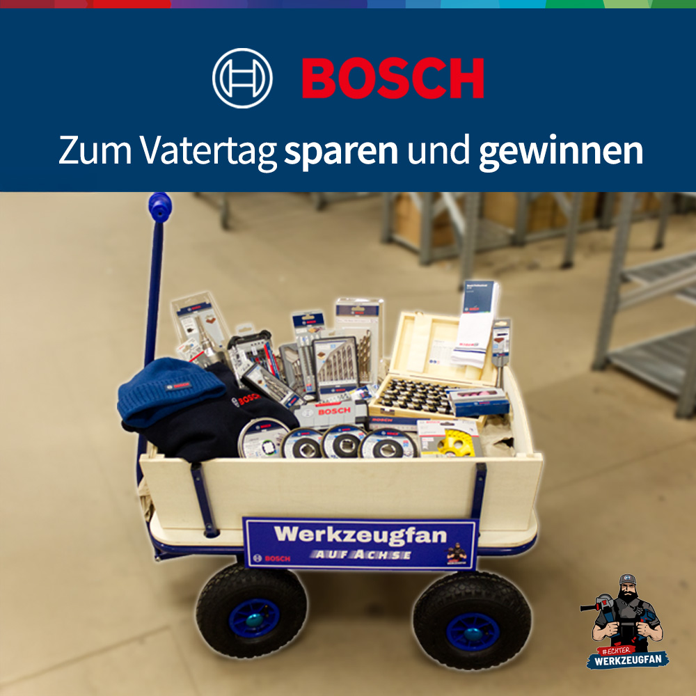 Bosch Vatertag Gewinnspiel