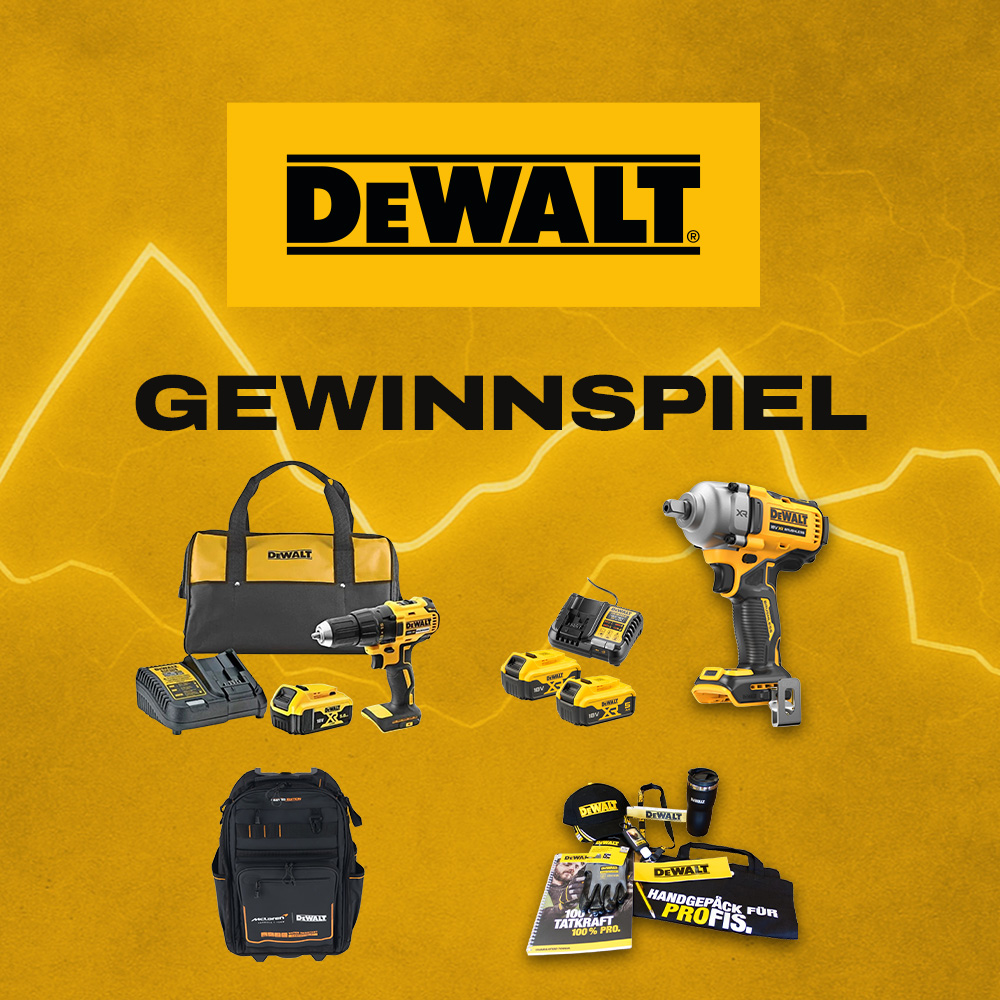 Dewalt Gewinnspiel