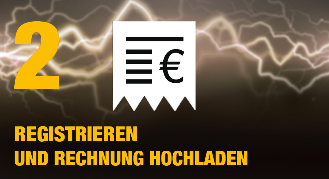 Registrierung Punkt 2
