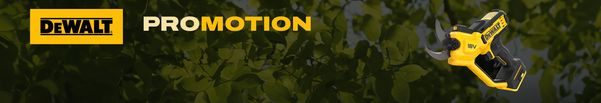 DeWALT Outdoor Banner