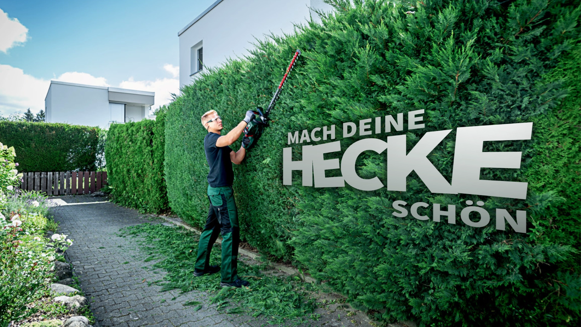 Weg mit der Hecke
