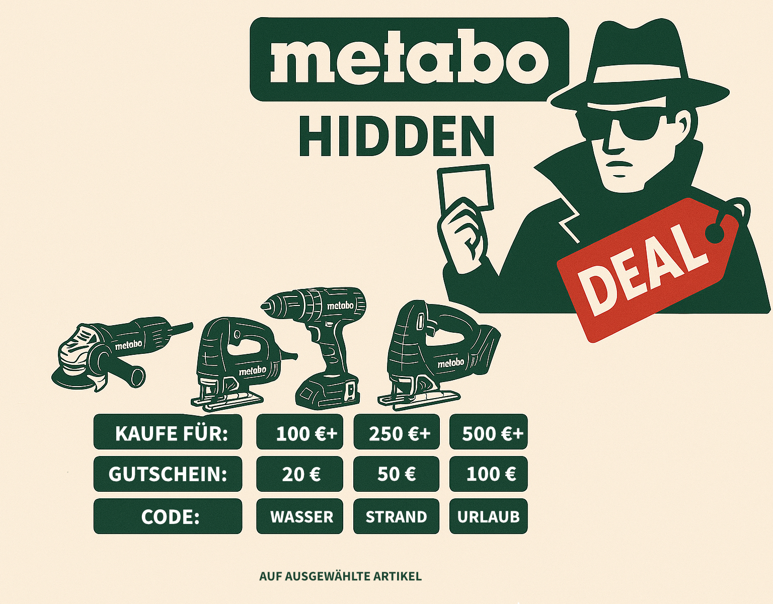 Metabo Hidden Deal