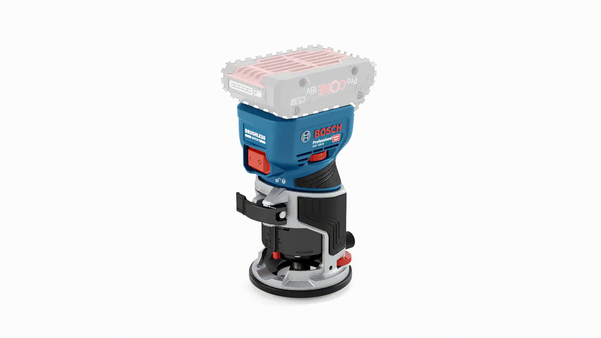 Bosch Akku Kantenfräse GKF 18V-8 Professional