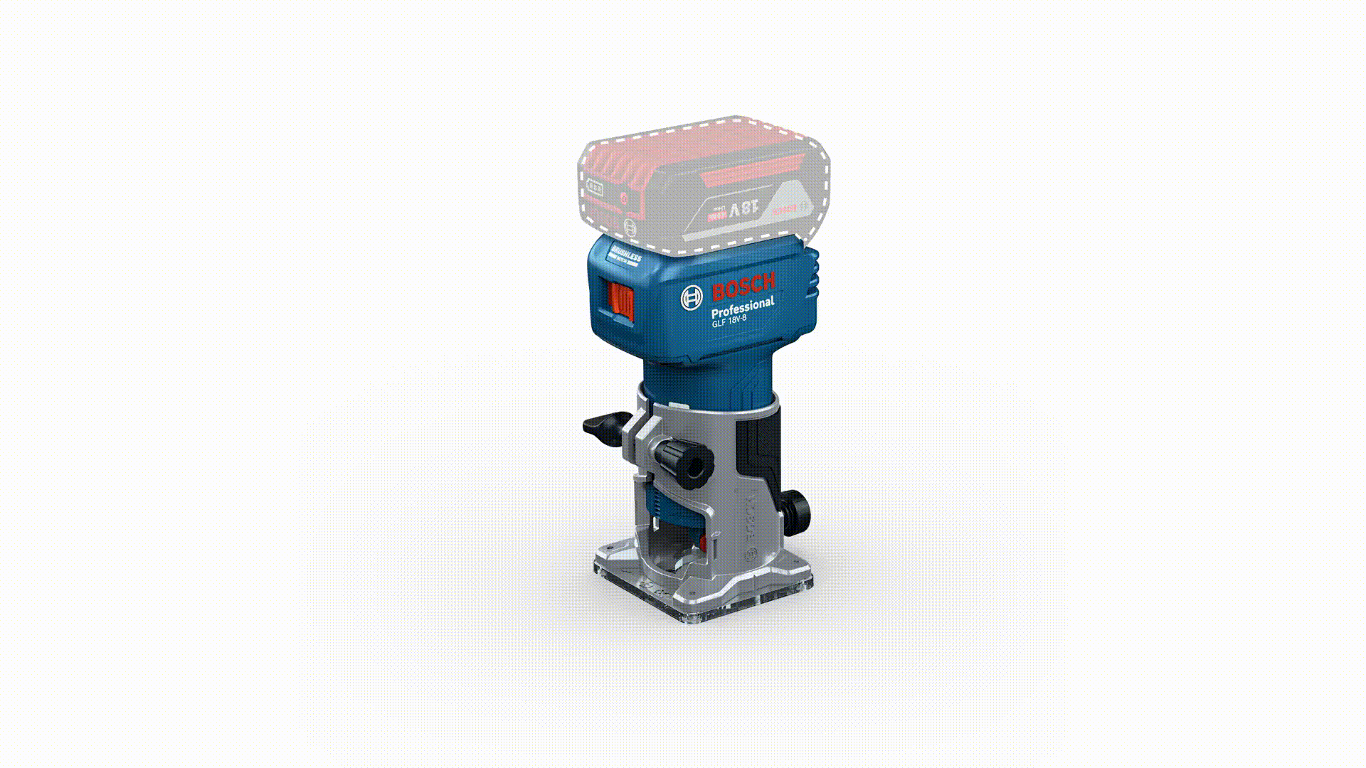 Bosch Akku Kantenfräse GLF 18V-8 Professional