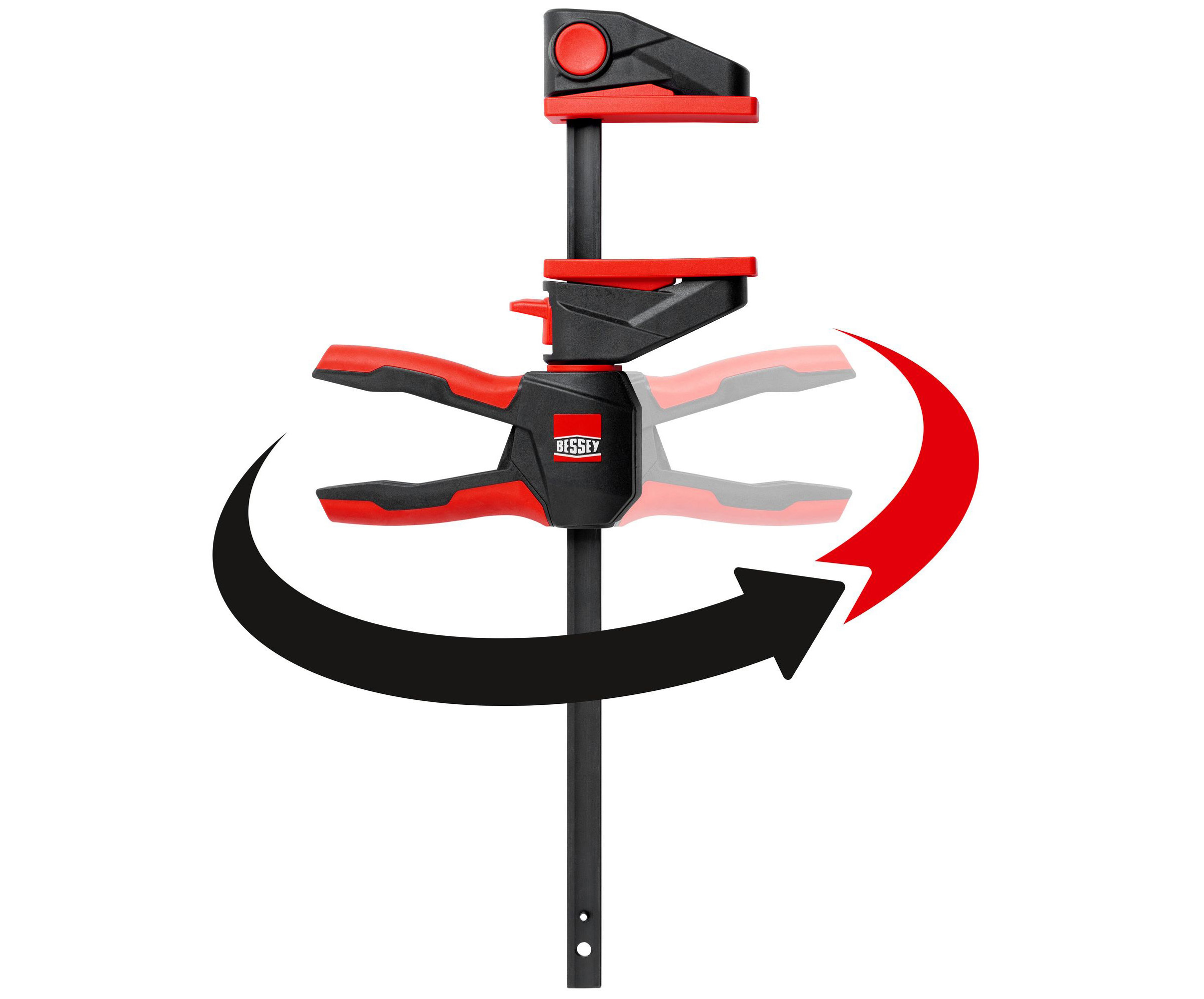 Bessey Einhandzwinge mit drehbarem Griff EZ360S-11SET – Produktansicht 1