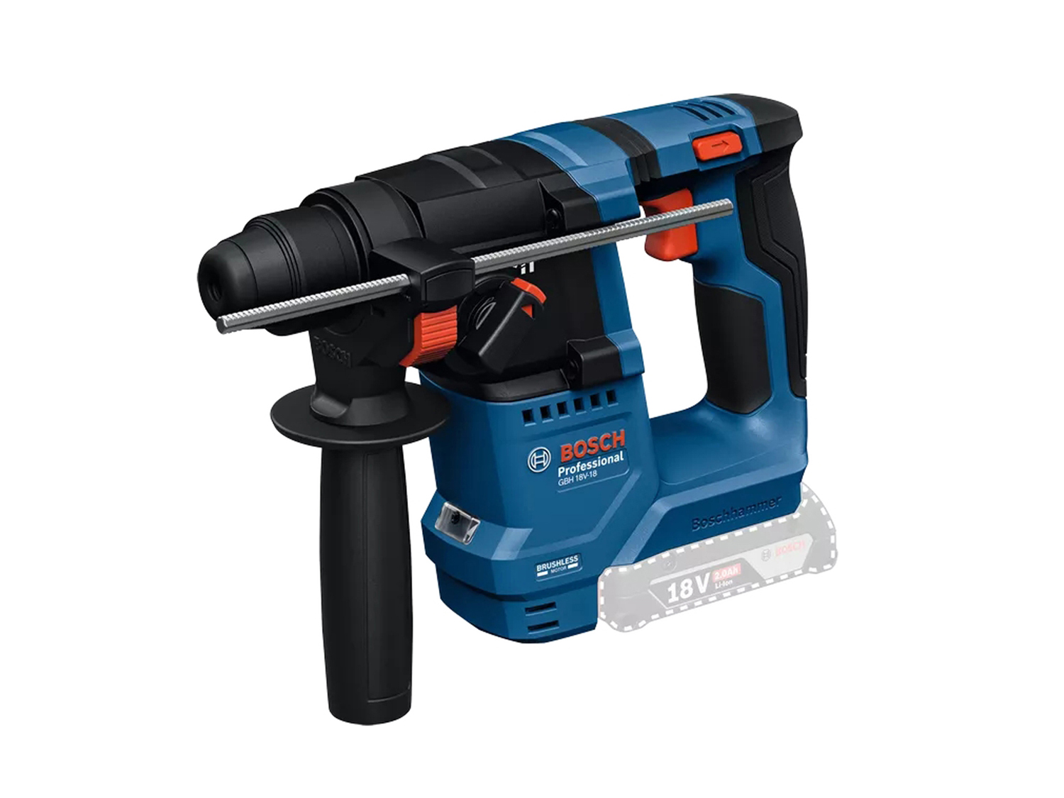 AKKU-BOHRHAMMER MIT SDS PLUS
GBH 18V-18 PROFESSIONAL